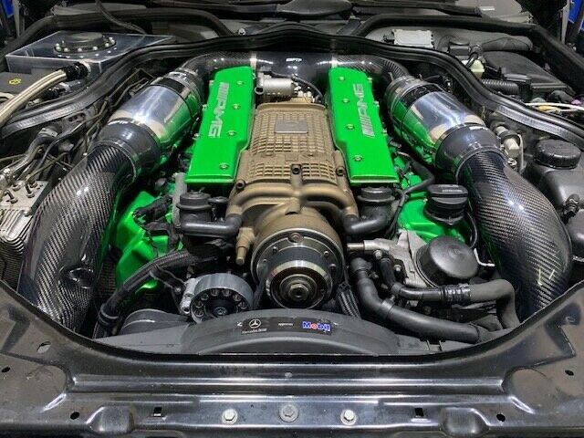Mercedes Benz E55 AMG CLS55 AMG Carbon Fiber Intake System M113K IN STOCK WOW