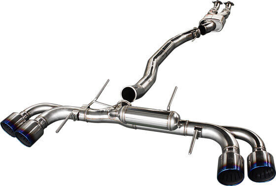 HKS RACING Exhaust System w/ Muffler fits Nissan R35 GT-R VR38DETT
