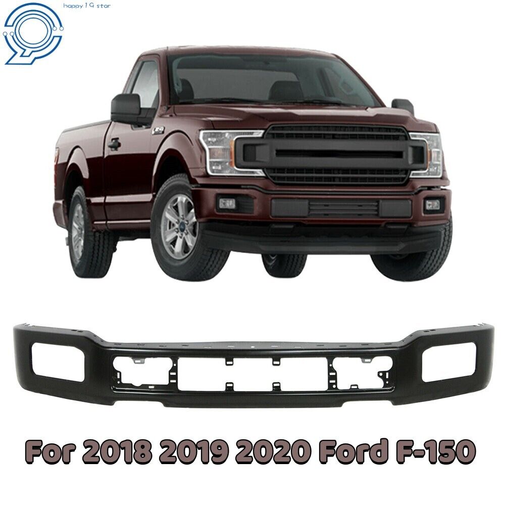 Steel Front Bumper Assembly Kit For 2018 2019 2020 Ford F-150 Pickup  Primered