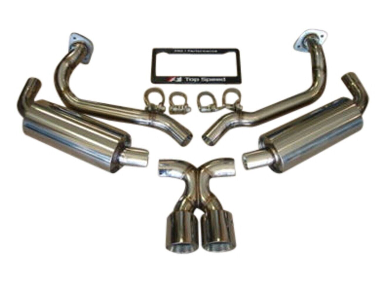 Fit Porsche 981 Boxster & Cayman 13-16 Top Speed Pro1 Performance Exhaust System