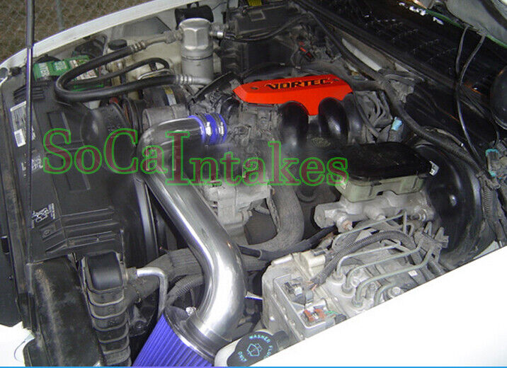Blue Air Intake Kit & Filter For 92-95 Chevy S10 Blazer Vortec CPI 4.3 V6