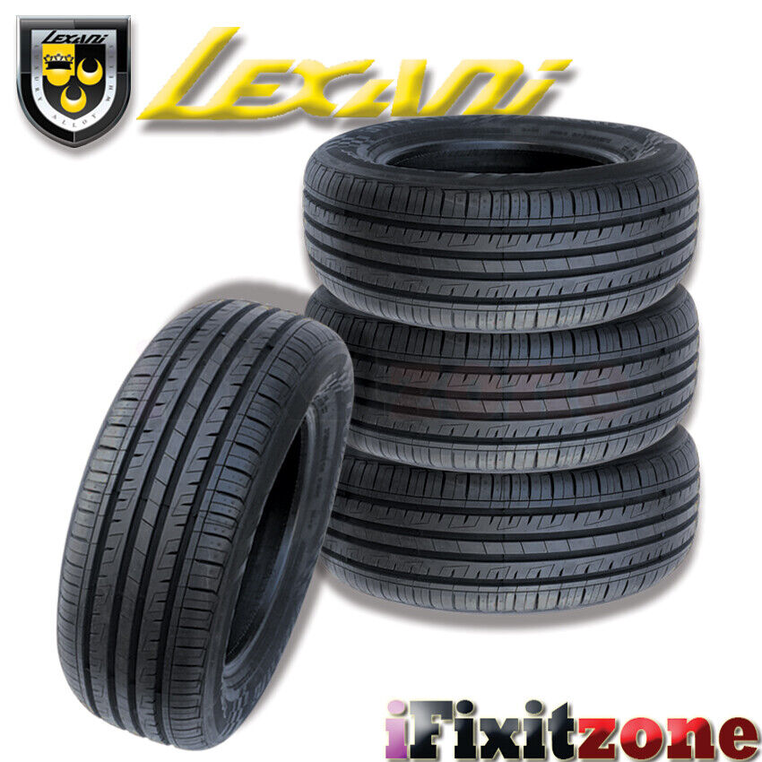 4 Lexani LXTR-203 185/60R14 82H Tires, 500AA, All Season, M+S, 40K Mile Warranty