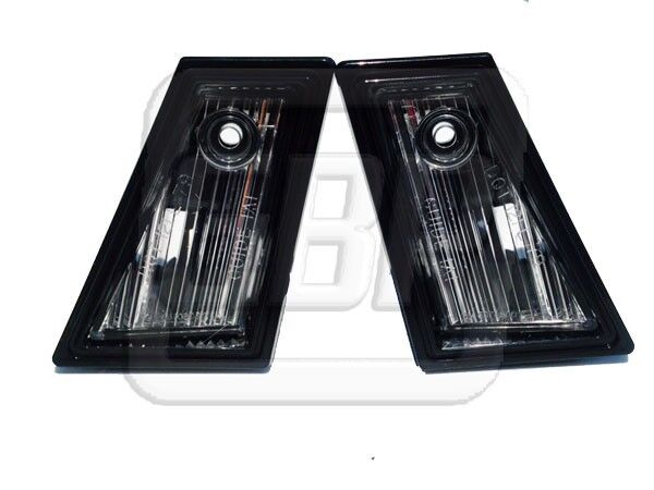 1979-88 New Monte Carlo SS LS CL Clear Tag pocket License plate Light lens set