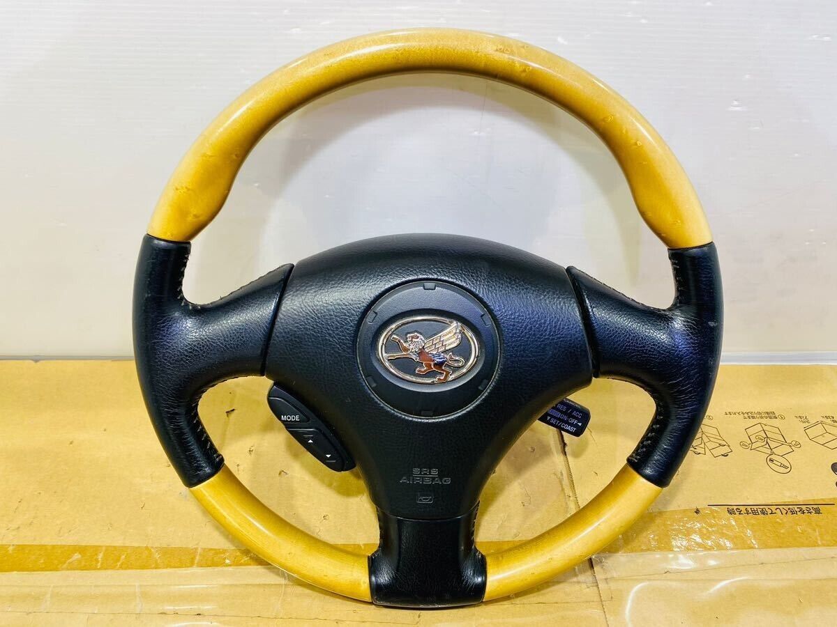 Toyota Soarer UZZ40 LEXUS SC430 Genuine steering Wheels Wood