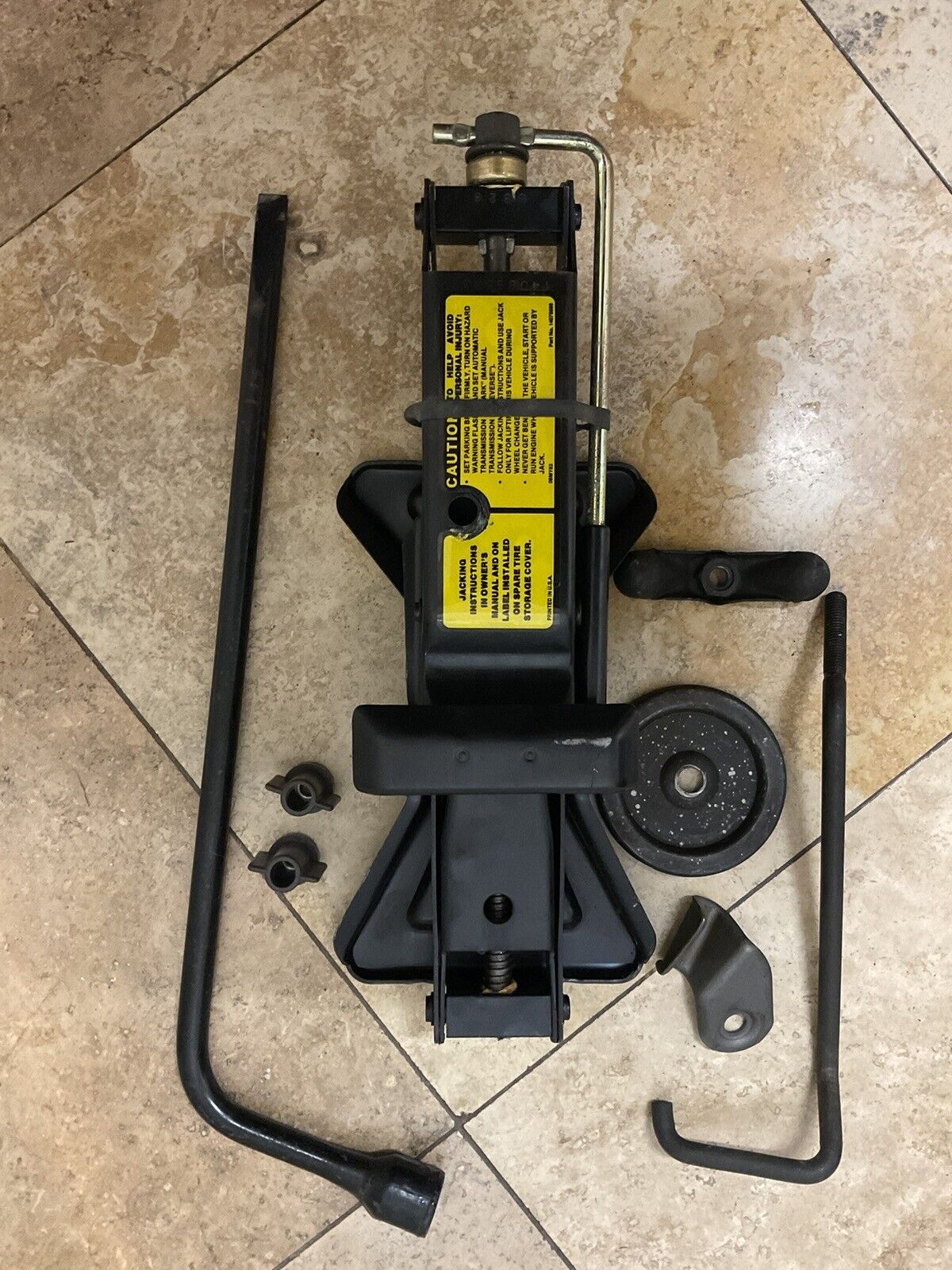 1986  Chevrolet Celebrity Tire Jack with Tools   OEM