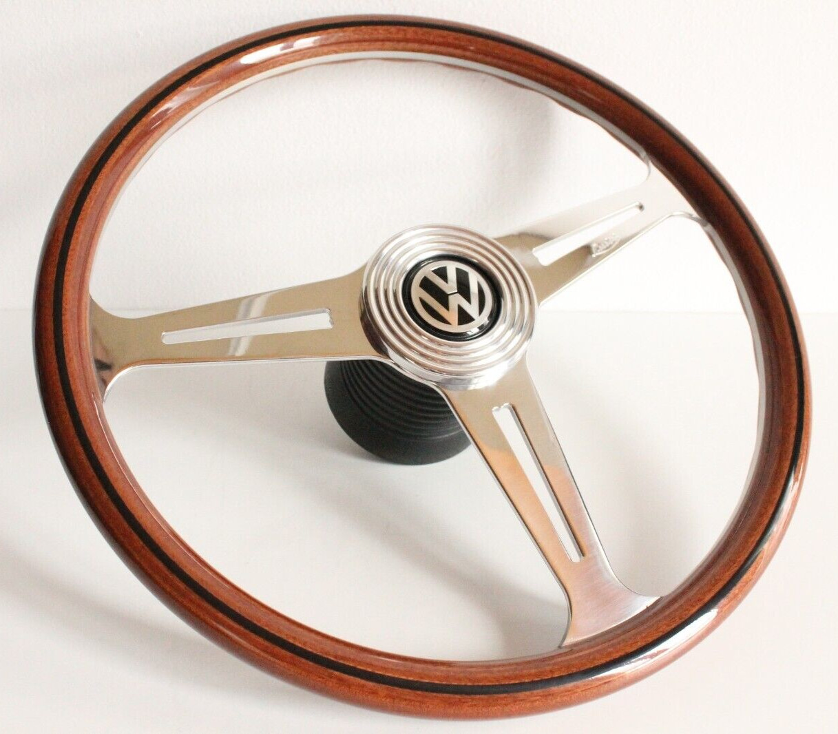 Steering Wheel Wood LUISI fits For VW T3 Bus Transporter Vanagon Caravelle 80-93