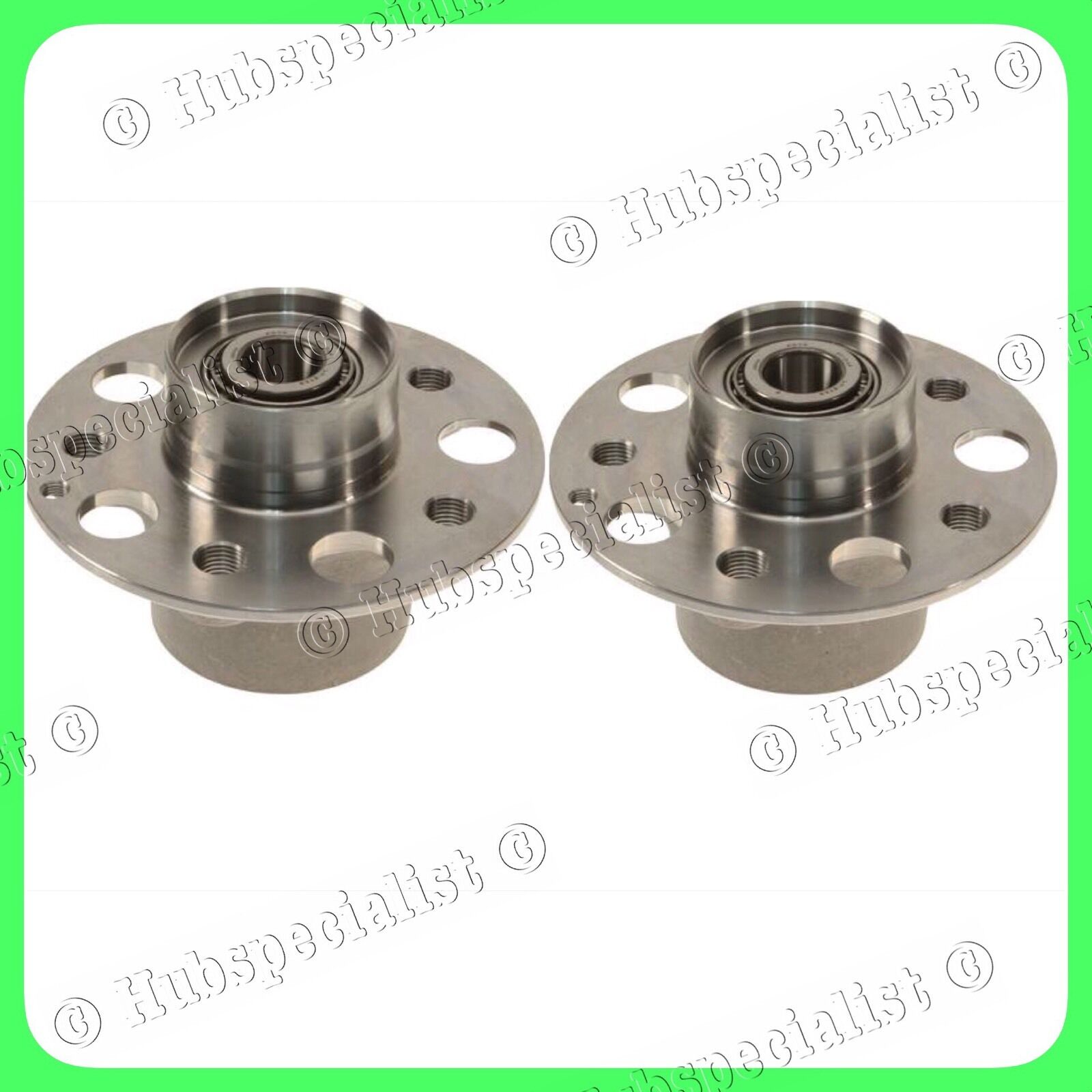 Front Wheel Hub Bearing Assembly For Mercedes C250 300 350 BASE RWD PAIR NEW