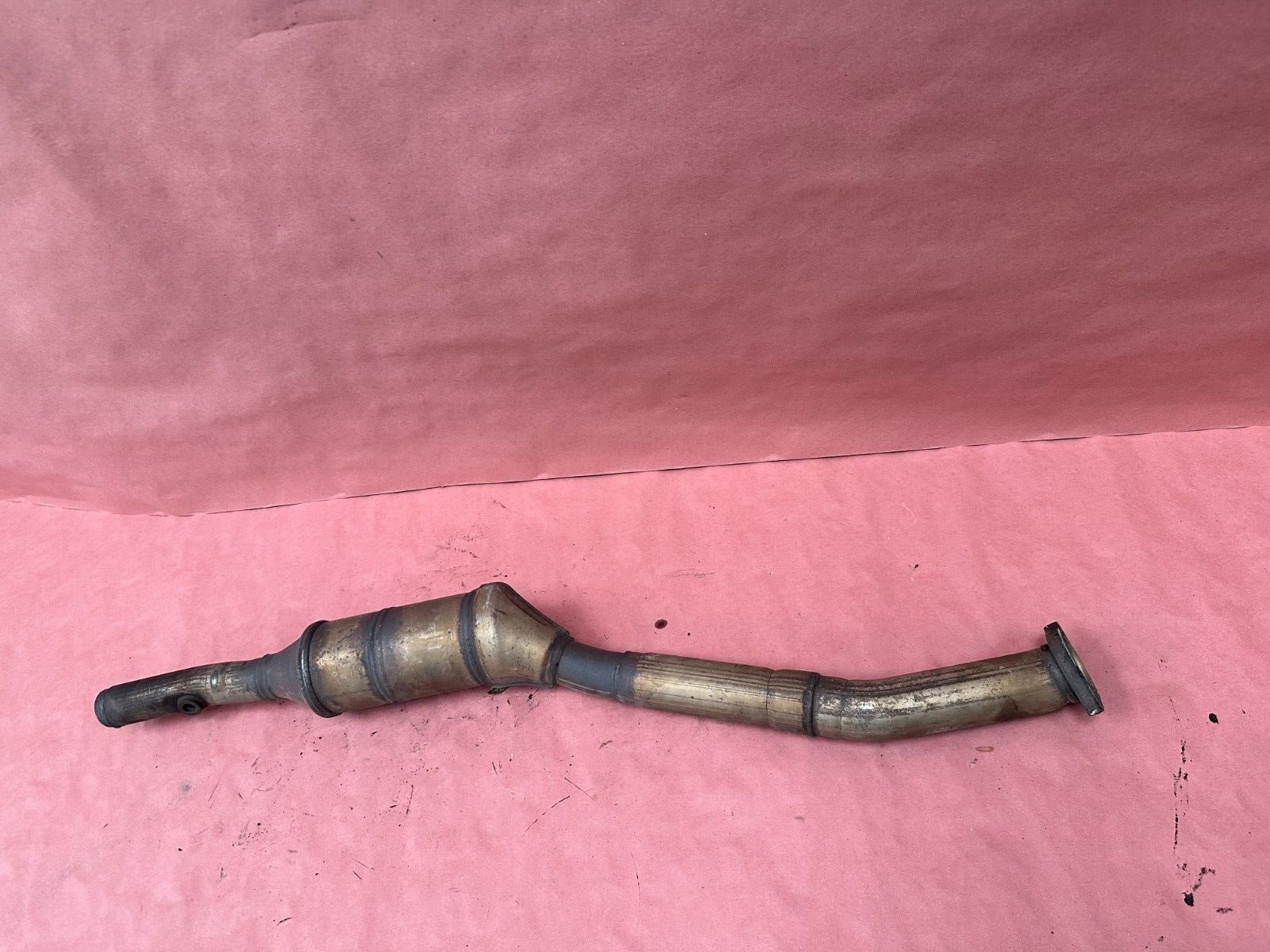 M62 Factory Left Muffler Exhaust System BMW E38 740 740IL OEM 129K Tested
