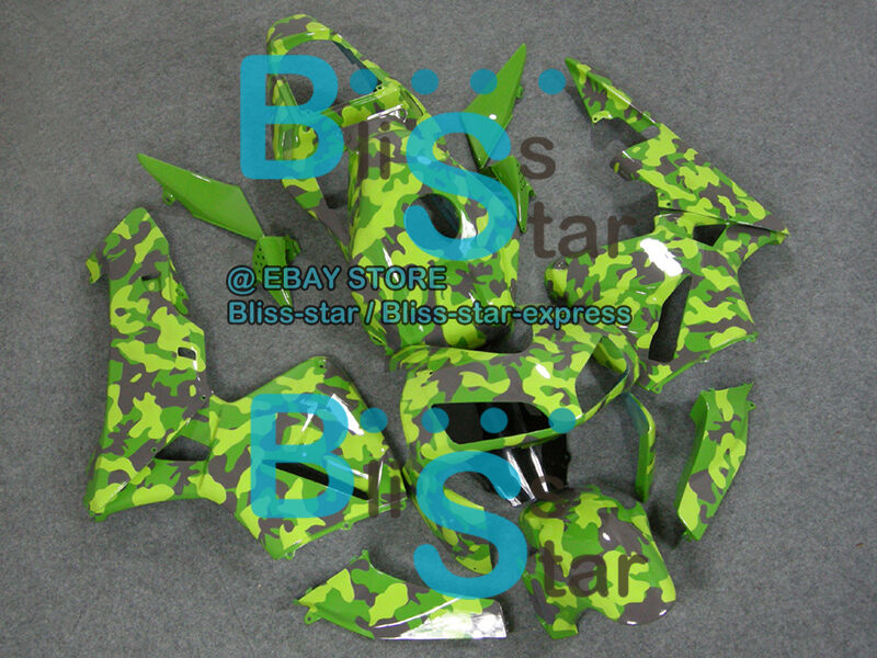 Green Gloss INJECTION Fairing Bodywork For HONDA CBR600RR 2003-2004 67 A4