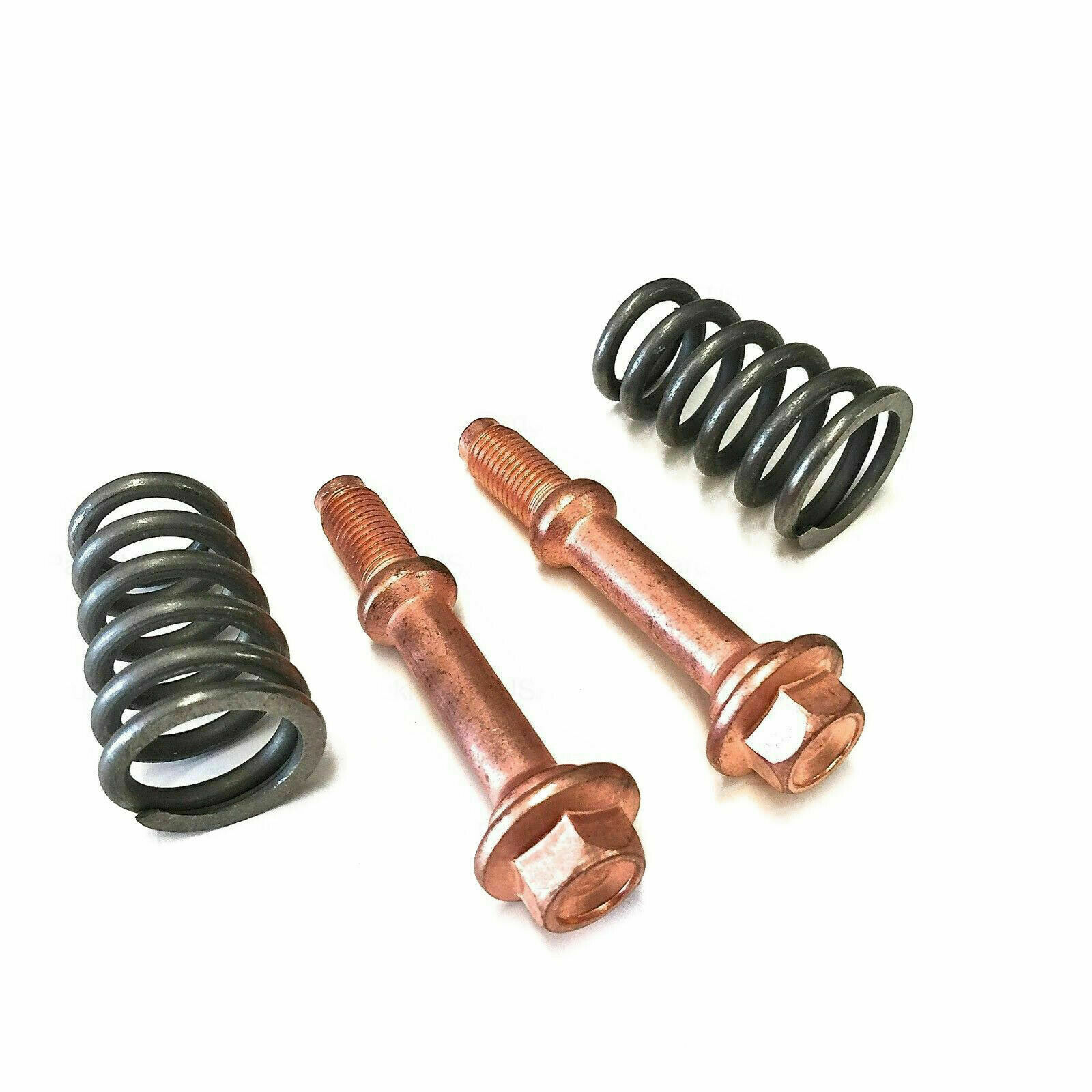 EXHAUST PIPE BOLTS & SPRINGS BRASS PLATED FOR SAMURAI 85-95 New