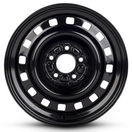 New Wheel For 1998-2002 Lincoln Town Car 16 Inch Black Steel Rim