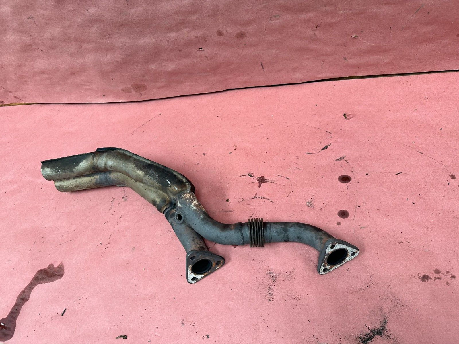 Front Exhaust Down Pipe BMW E28 528e OEM 74K Miles