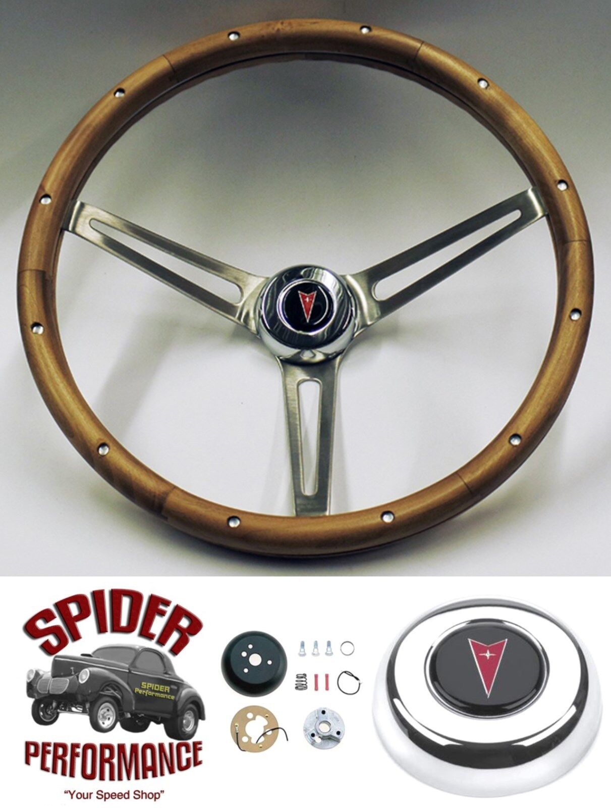 1964-1966 Tempest Grand Prix steering wheel 15\