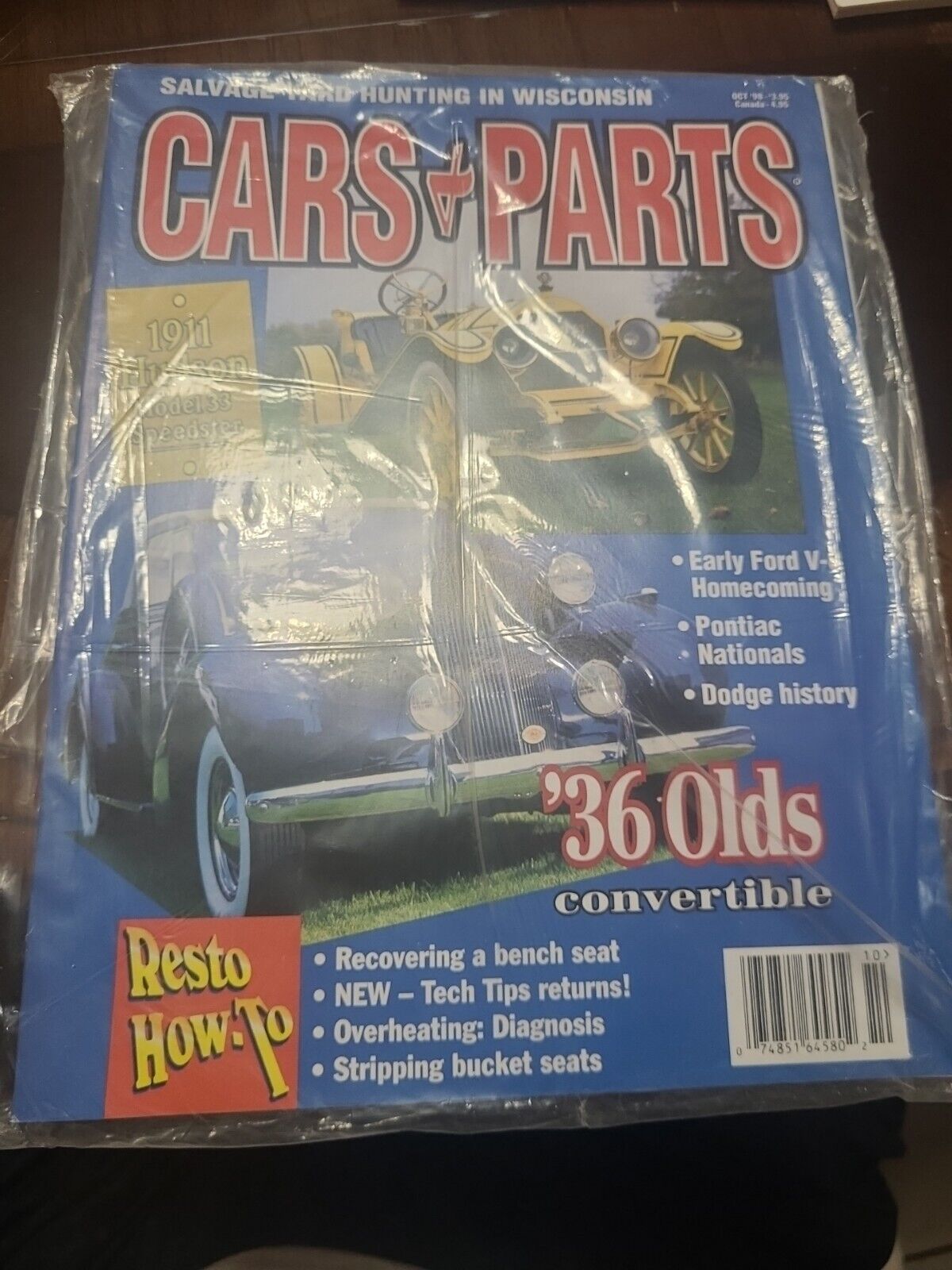CARS And PARTS magazine  OCT 1998 ISSUE RARE NEW