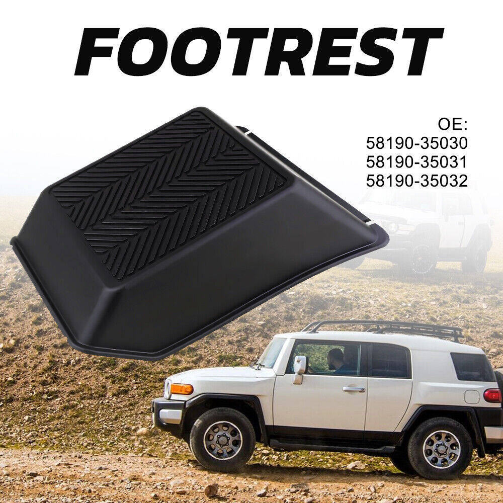 Driver Side Floor Footrest Cover Fit for 2007-2014 Toyota FJ Cruiser 58190-35030