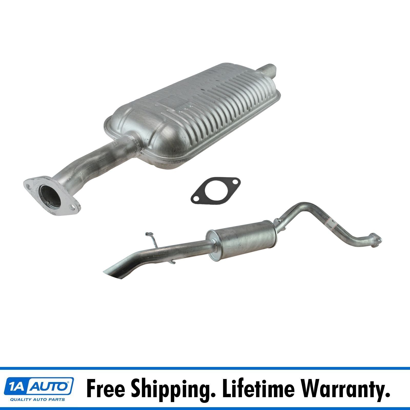 Cat Back Exhaust System Center Rear Muffler for Ford Escape Mazda Tribute SUV