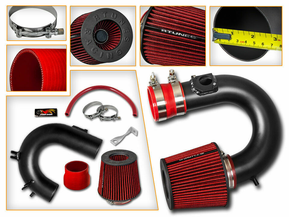 RTunes V2 For 00-05 Toyota Celica GTS 1.8L Racing Air Intake Kit System +Filter