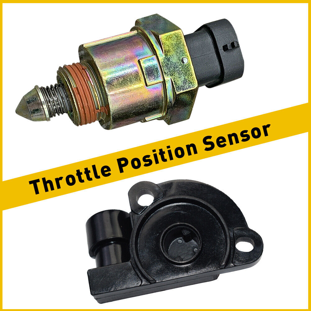 Throttle Position Sensor and Idle Air Control Valve Set For Chevy C/K 1500 2500