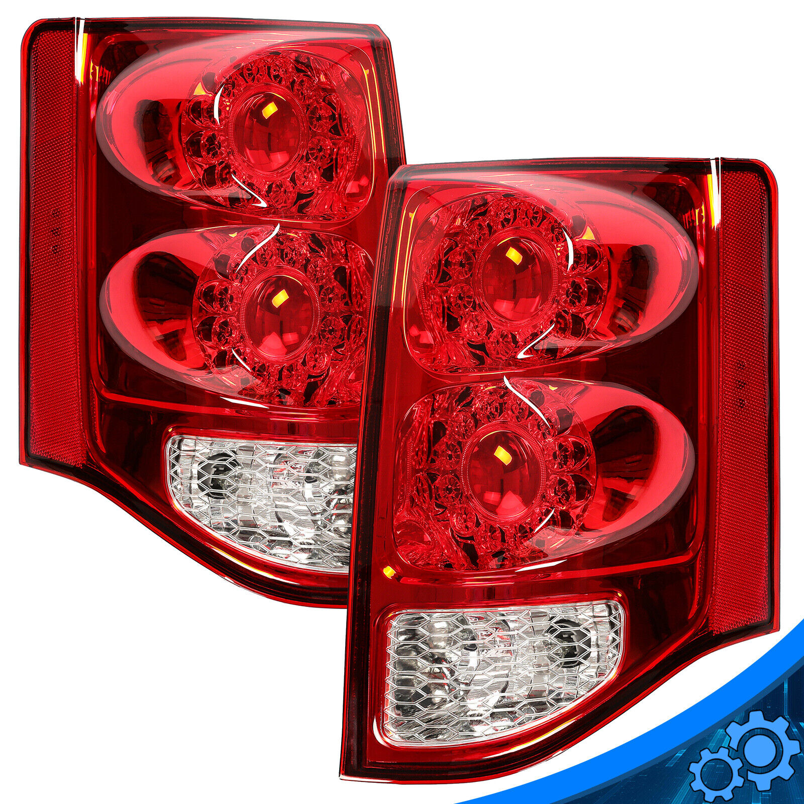 For 2011-2020 Dodge Grand Caravan LED Tail Lights Lamp Driver & Passenger Side