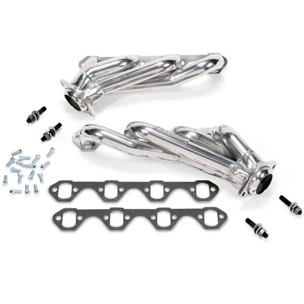 BBK Performance 15110 Polished Ceramic Headers For 79-93 Mustang Fox Body 351w