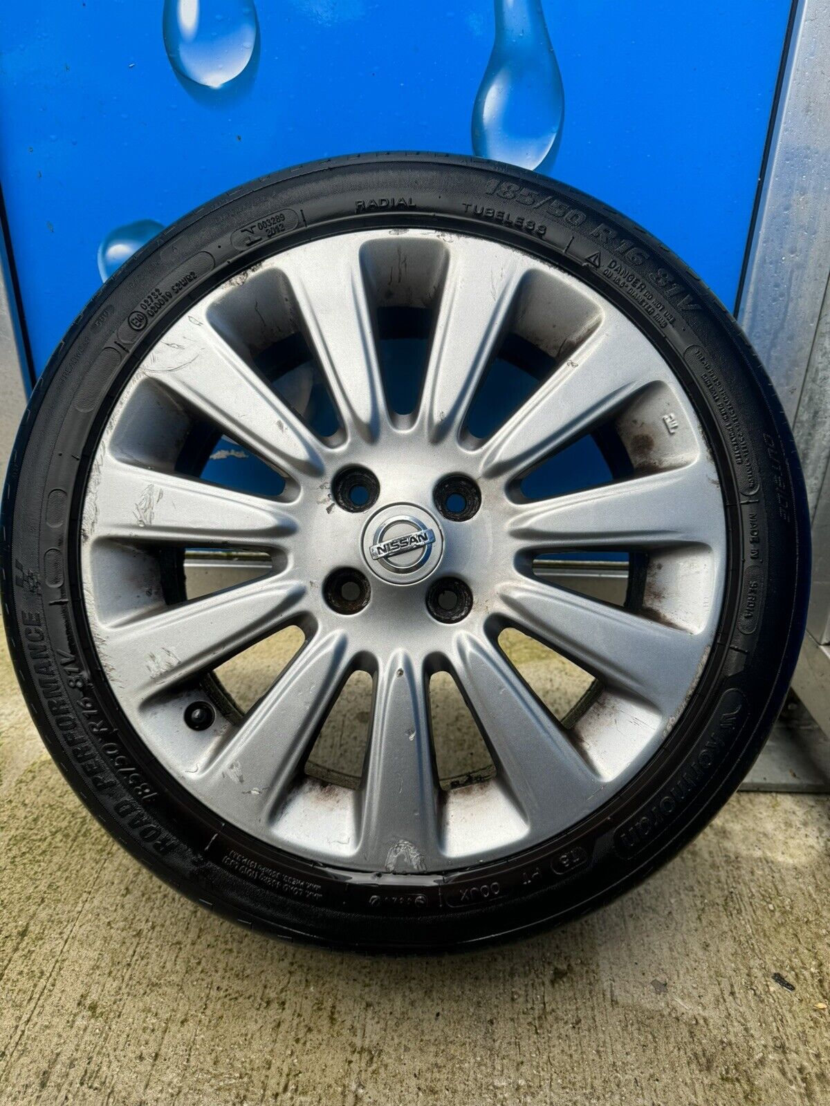 **NISSAN MICRA SPORT AND CONVERTIBLE ALLOY WHEEL **185 50  R16**