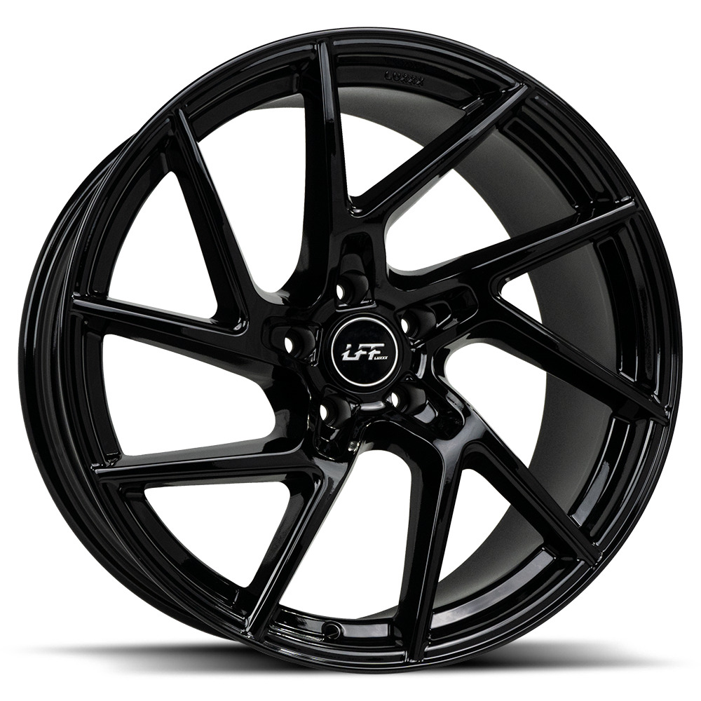 20X9 Luxxx LFF-02 LEON 5X112 +33 66.6 Gloss Black - Wheel