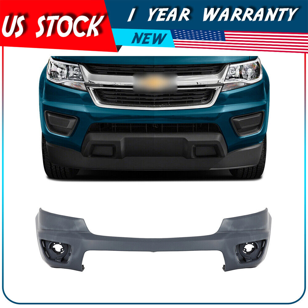 New Primed - Front BUMPER COVER GM1000993 for 15 16 17 18 19 20 CHEVY COLORADO