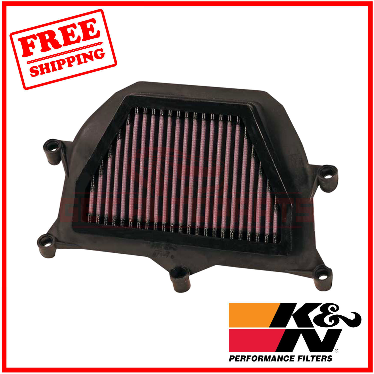 K&N Replacement Air Filter for Yamaha YZF-R6 2006-2007