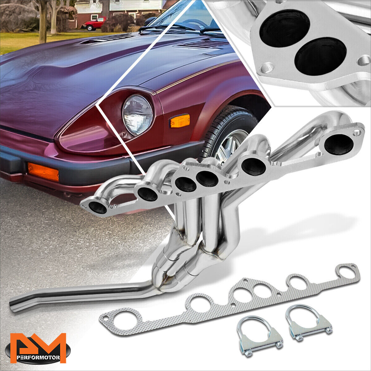 For 77-83 Datsun 280Z/280ZX 2.8L Non Turbo Performance Exhaust Header Manifold