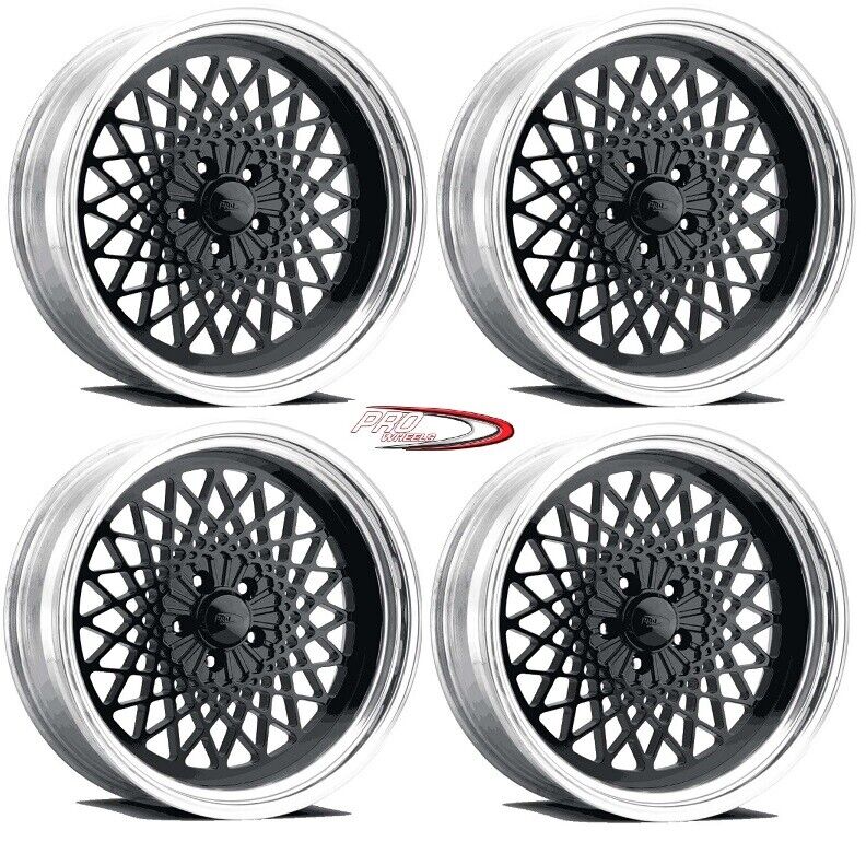PRO GNX-2 WHEELS RIMS MESH STAGGERED FITS G-BODY REGAL NATIONAL 22X8.5 22X9