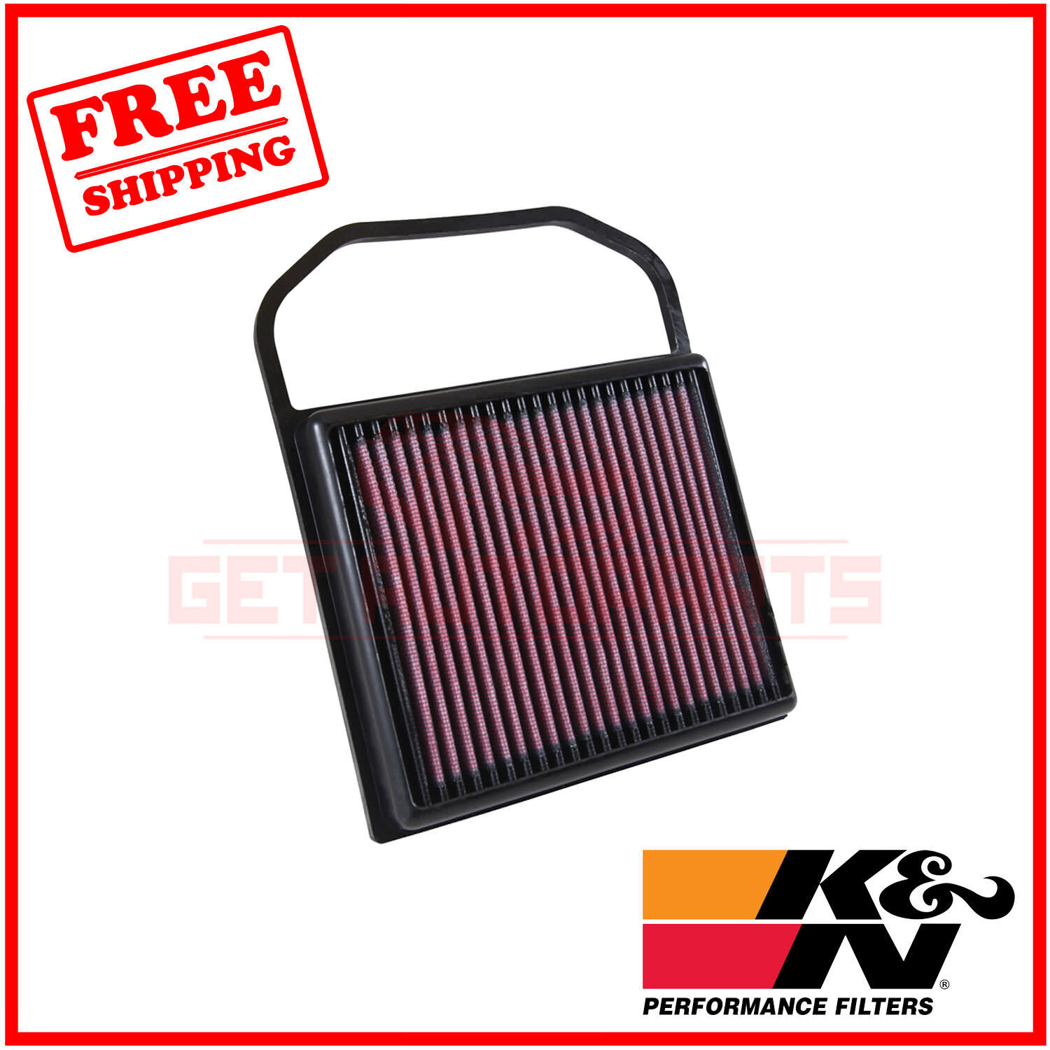 K&N Replacement Air Filter for Mercedes-Benz E43 AMG 2017-2018
