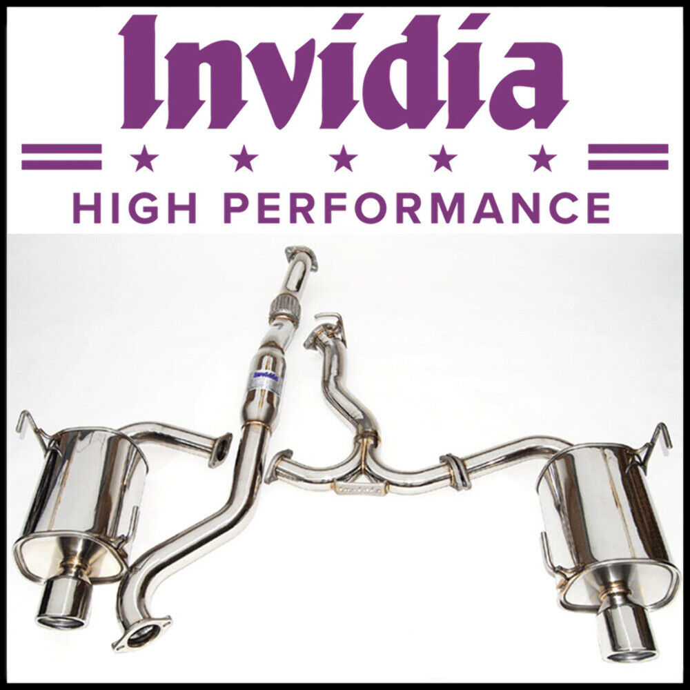 Invidia Q300 Stainless Cat-Back Exhaust System fit 2014-16 Subaru Forester 2.0XT