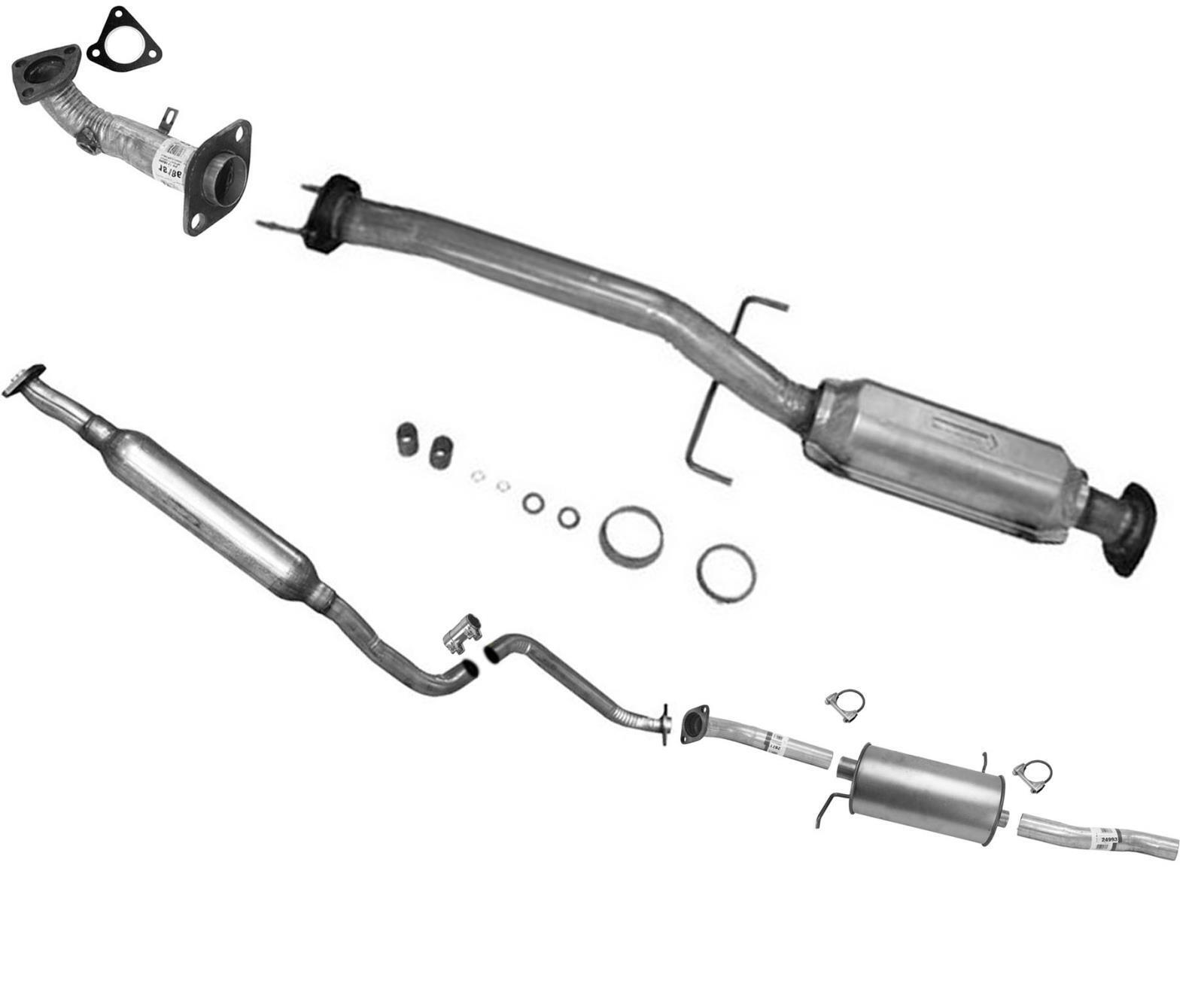 Fits Pro date 03/13/02-03 Protege 5 2.0L Converter Muffler Exhaust Pipe System