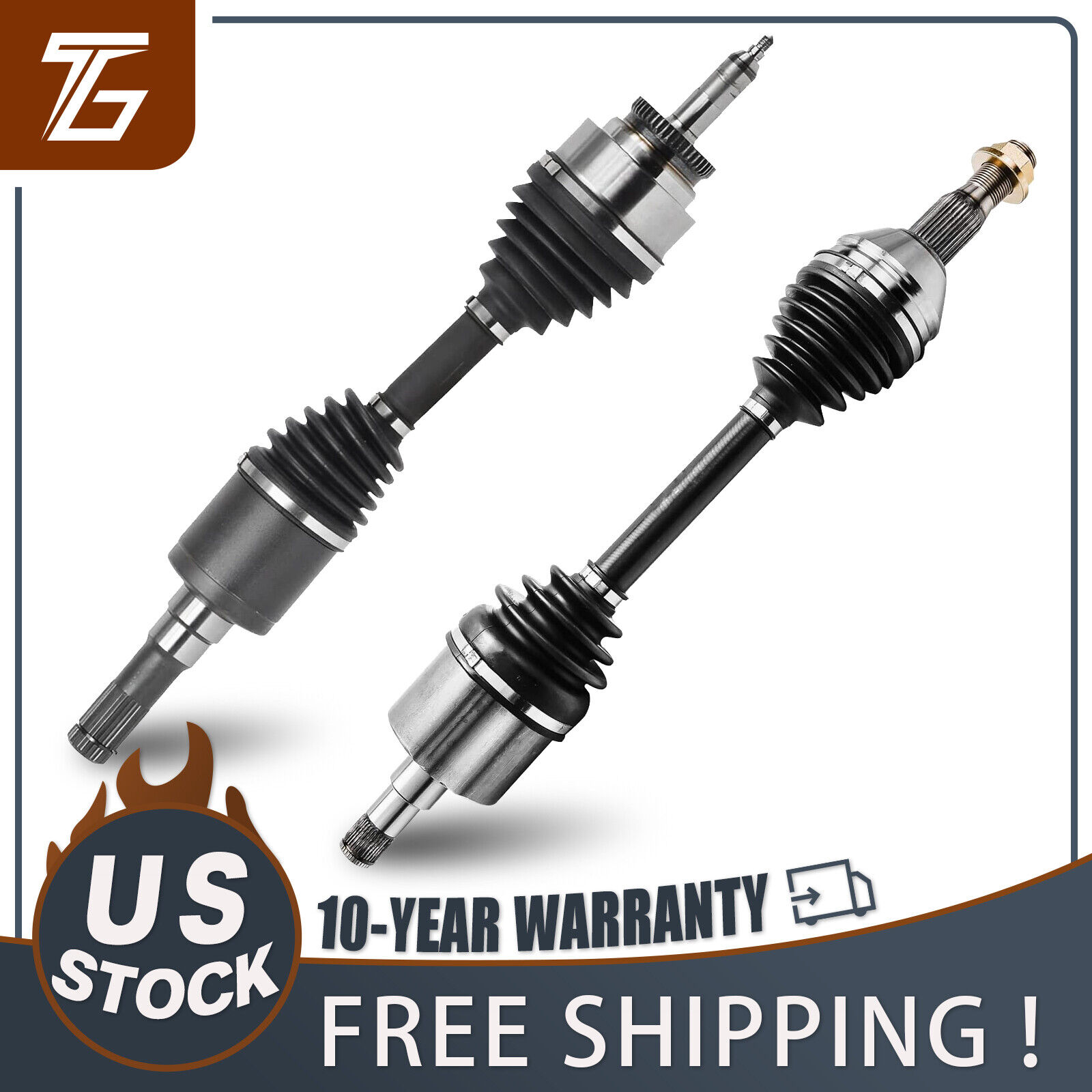 2x Front CV Axle Shaft for Chevy Impala Venture Lacrosse Century Intrigue Assy