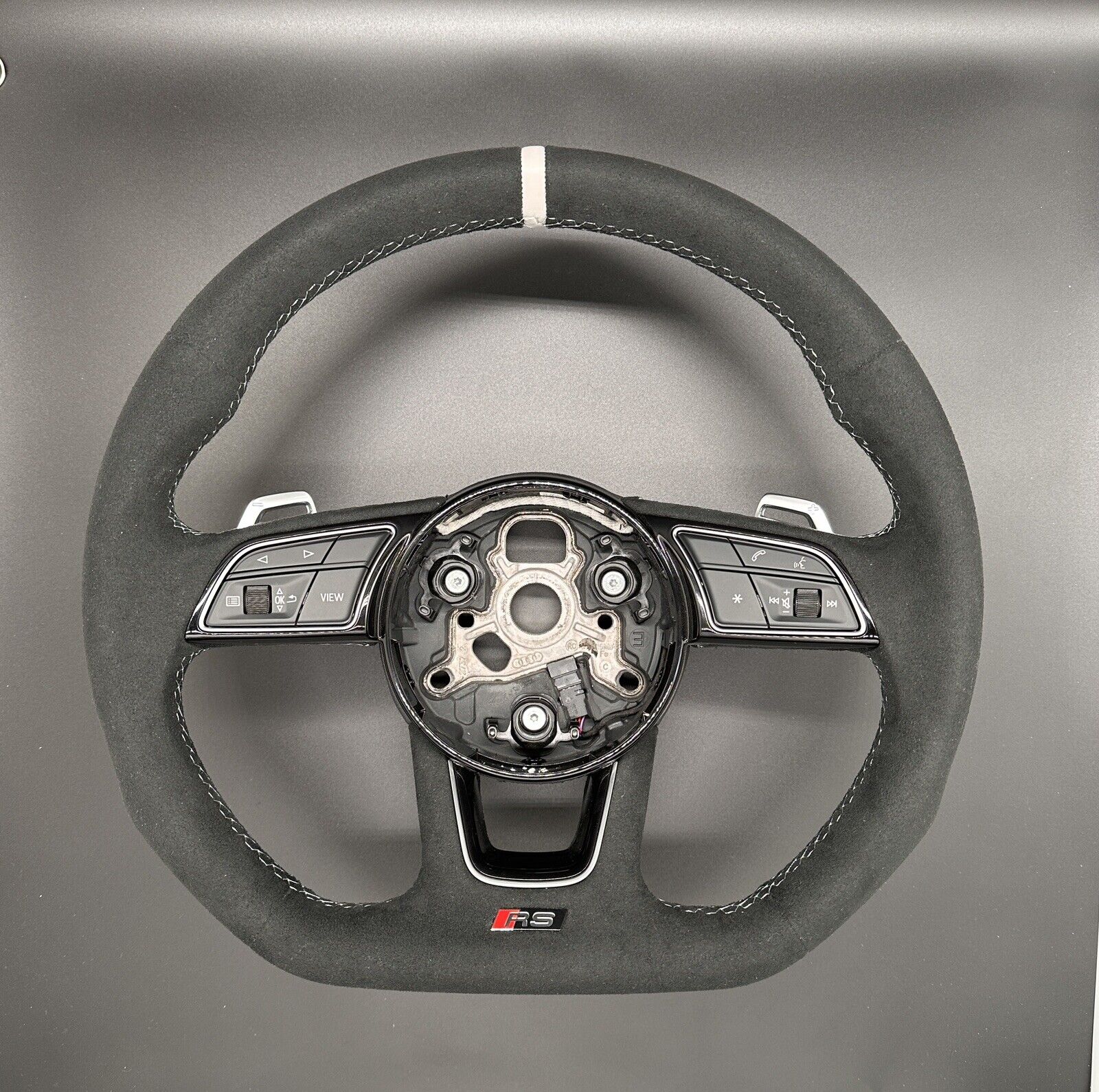 Original Audi RS4 RS5 RS steering wheel steering wheel leather Alcantara suede