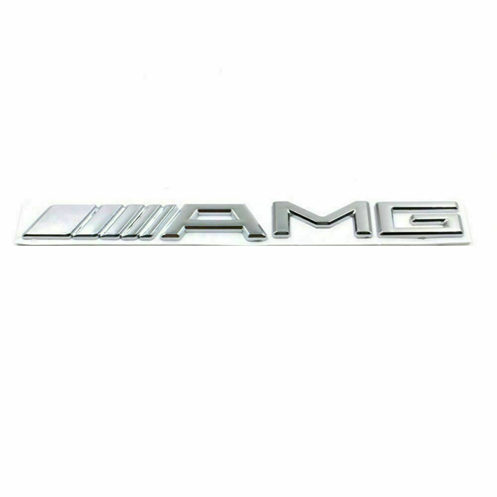 AMG Mercedes Benz Car Sticker NEW Chrome 3D Emblem Badge Decal USA 