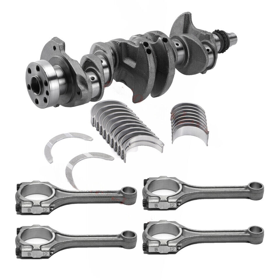 Engine Crankshaft Con Rods & Bearing Set 2012-2019 For Hyundai KIA SOUL RIO 1.6L