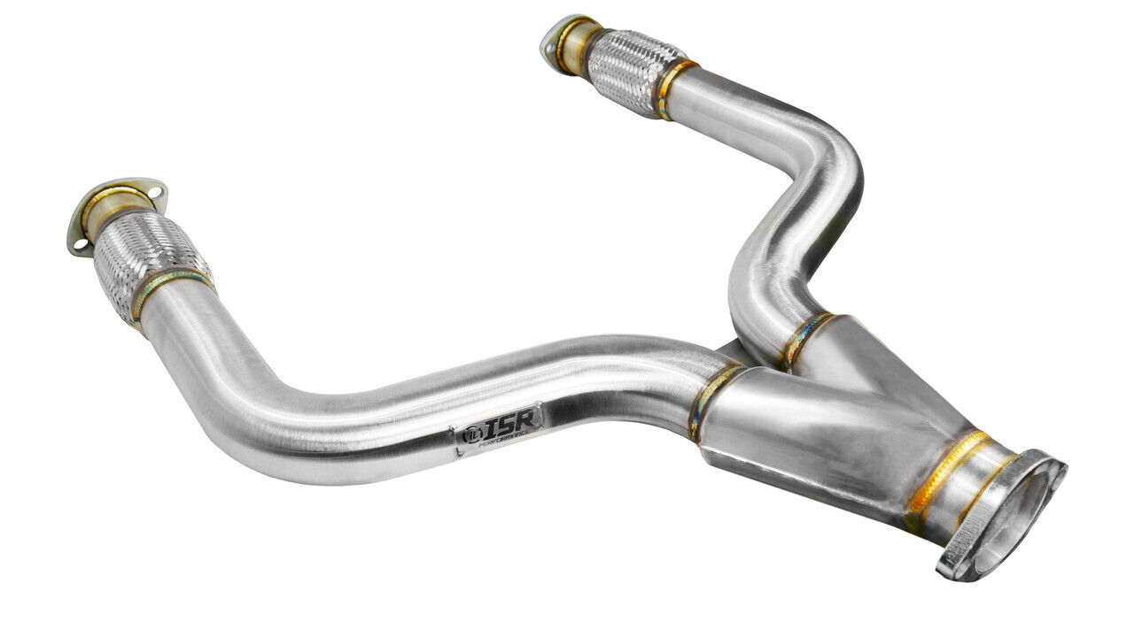 ISR Performance Stainless Steel Exhaust Y Pipe Kit for Infiniti Q50 Q60 w/ 3.0T
