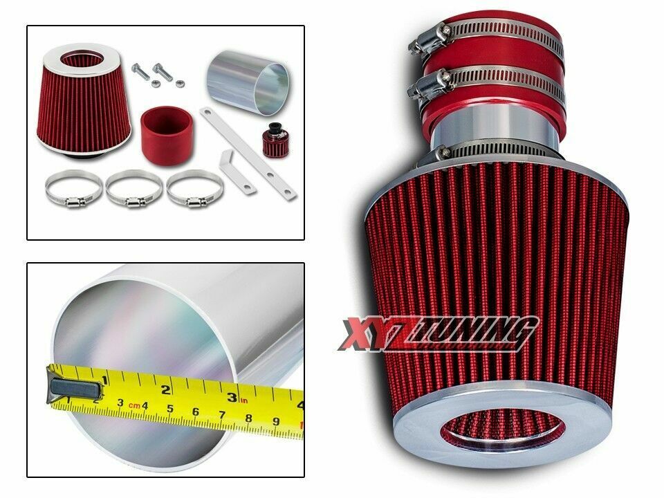 RED Short Ram Air Intake Induction Kit + Filter For 92-95 Corrado 2.8L V6