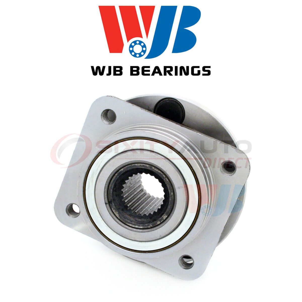 WJB Wheel Bearing & Hub Assembly for 1991-1995 Plymouth Acclaim 2.5L 3.0L L4 uy