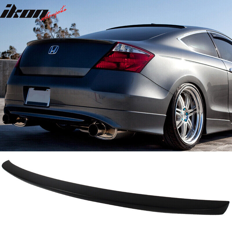 Fits 08-12 Honda Accord 2Dr Coupe OE Factory Style Unpainted ABS Trunk Spoiler