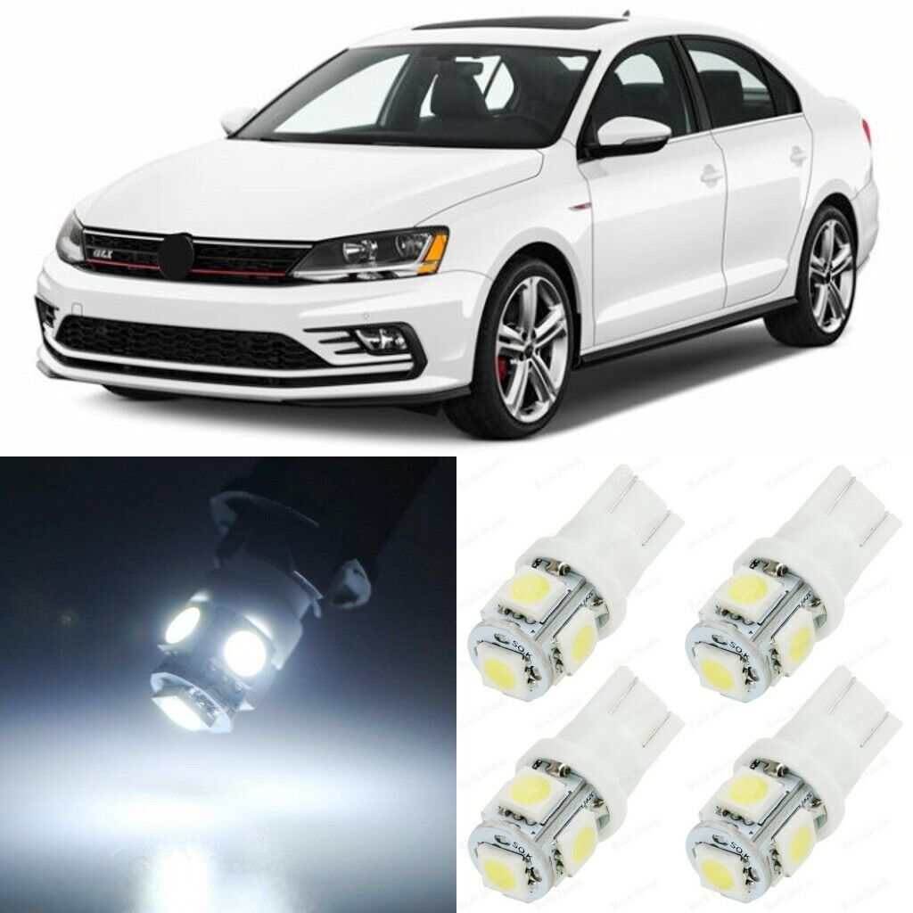 13 x Xenon White Interior LED Lights Package For 2011 - 2019 Volkswagen VW Jetta