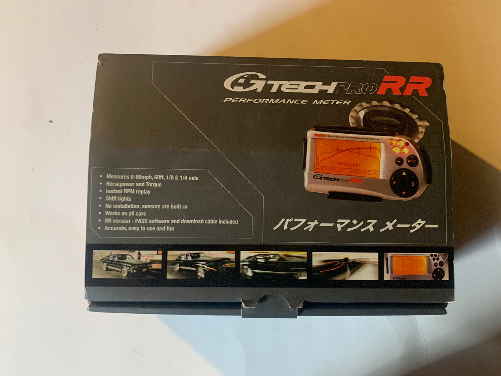 New G-TECH Pro RR (Road Racer) Performance Meter