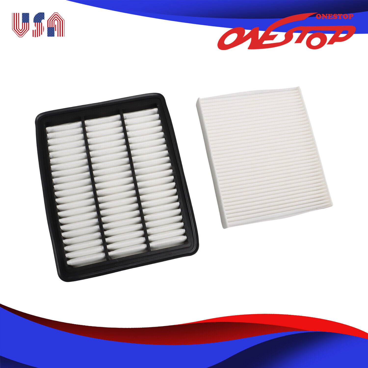 Automotive Engine & Cabin Air Filter Set Fit for 2016 2017-2023 Mazda CX-9