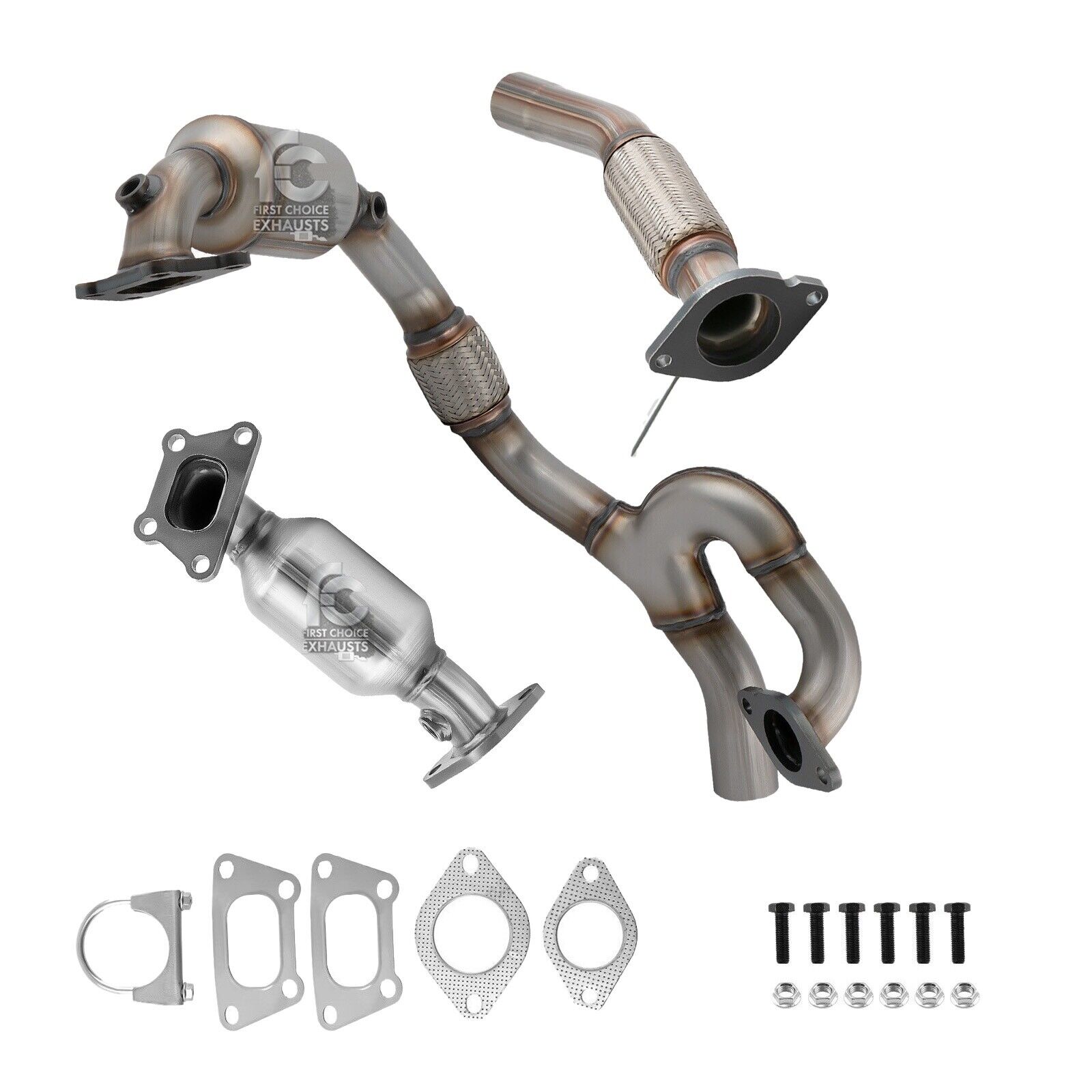 Catalytic Converter Set Fits 2010 2011 Cadillac SRX 3.0L Bank 1 and 2 Direct Fit