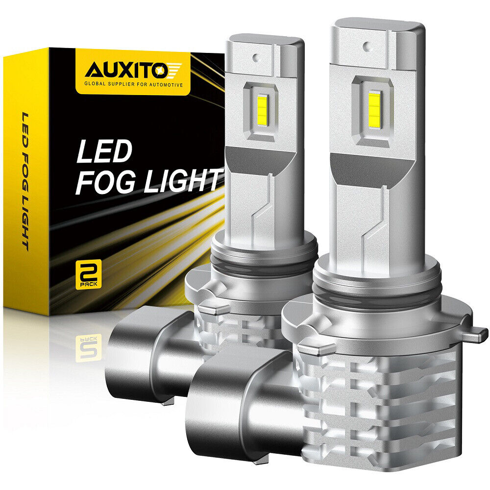 AUXITO 9006 HB4 LED Front Fog Light Bulbs DRL 6500K 40W Super Bright High Power