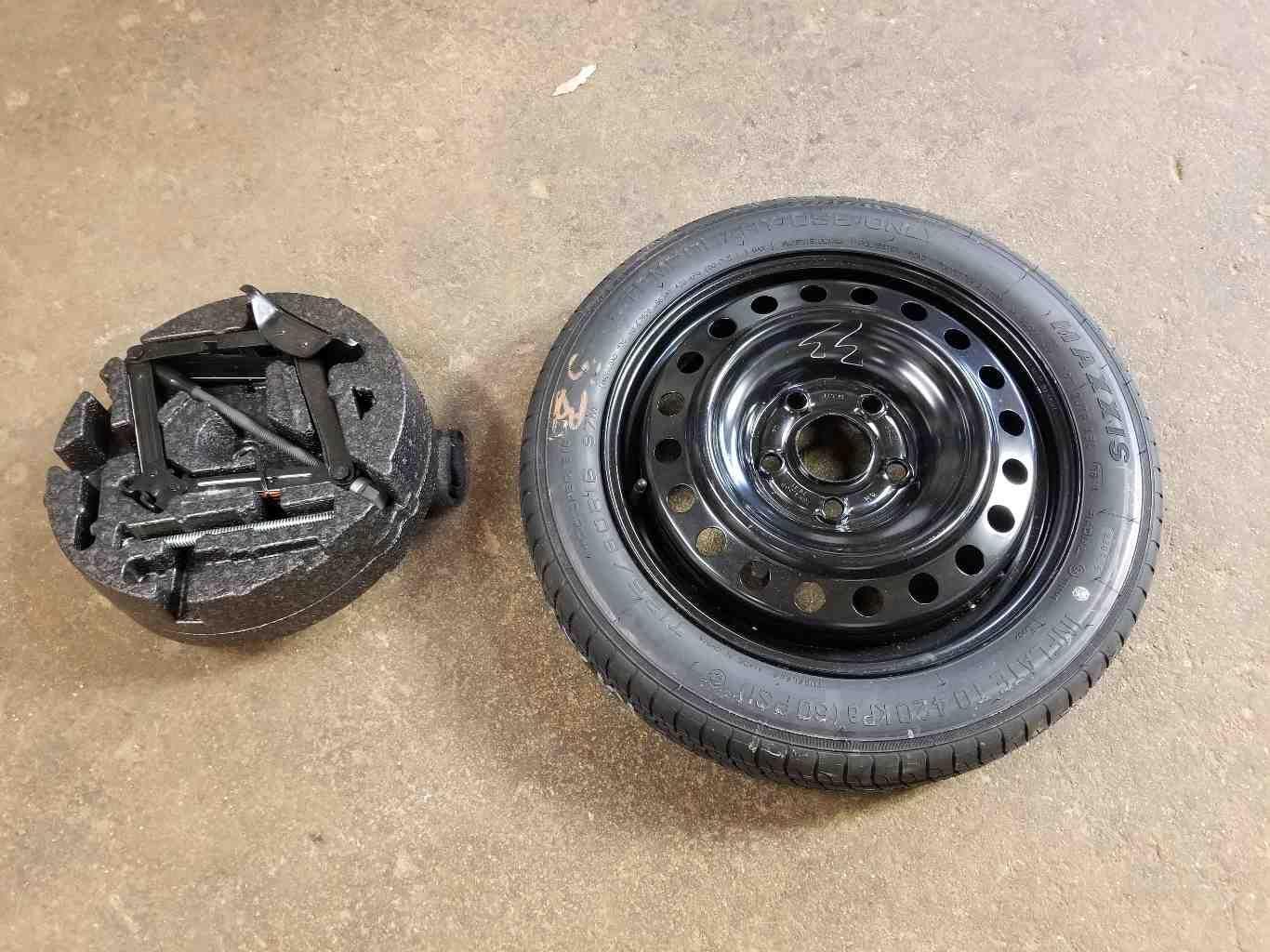 11-13 Buick Regal spare weel tire donut and tool kit oem
