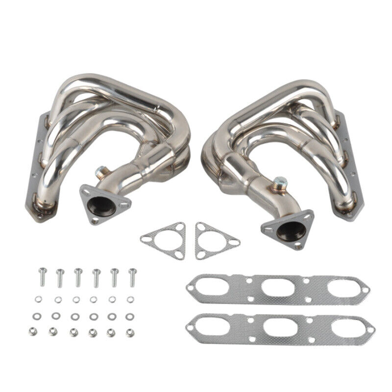 STAINLESS STEEL RACING HEADER FOR 97-04 PORSCHE 986 BOXSTER M96 EXHAUST/MANIFOLD