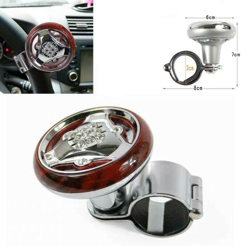 Electroplating Car Steering Wheel Aid Power Handle Assister Spinner Knob Ball