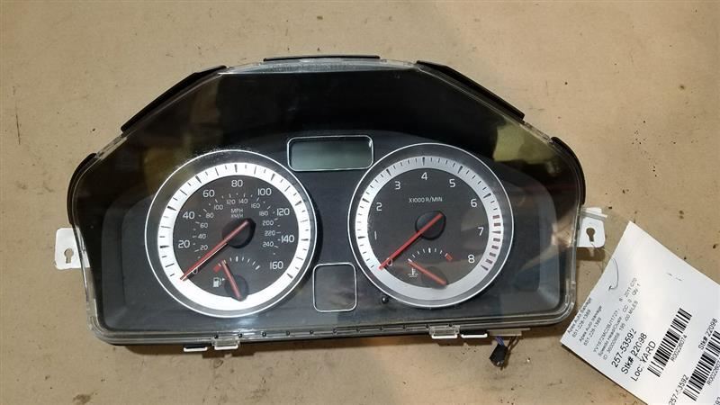 Speedometer Cluster Only C70 MPH Fits 09-13 VOLVO 70 SERIES 226074